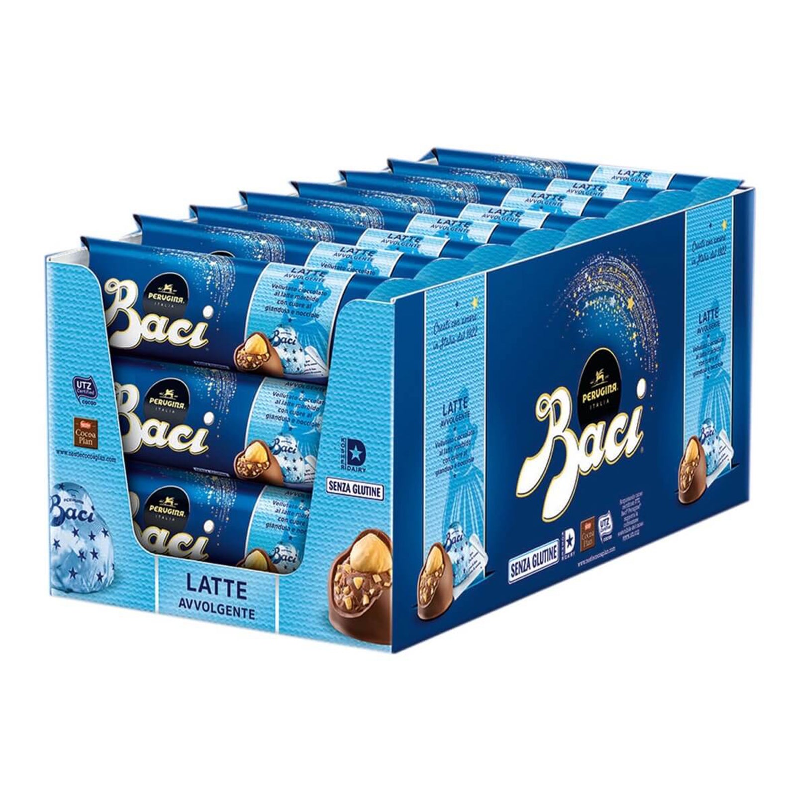 Baci Perugina Wraparound Milk Tube 21 x 37.5 g