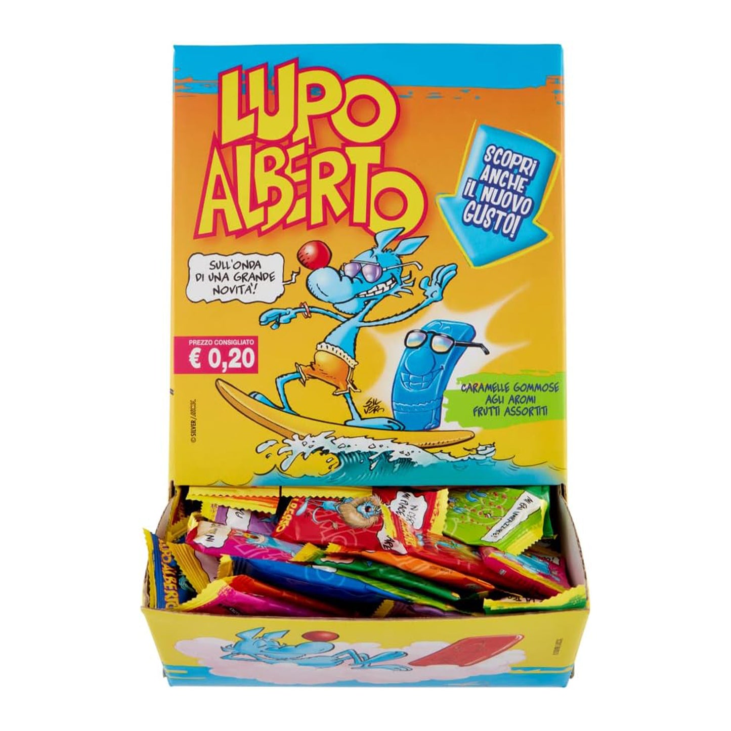 LUPO ALBERTO 200 CARAMELLE GOMMOSE AGLI AROMI ASSORTITI